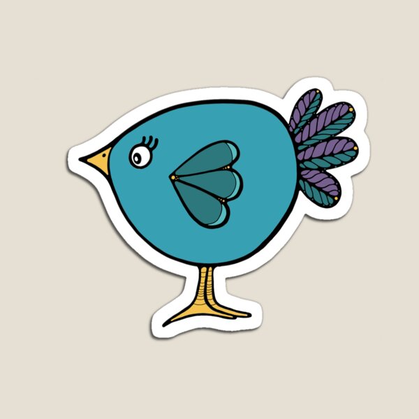 BlueBird of Happiness Magnet
