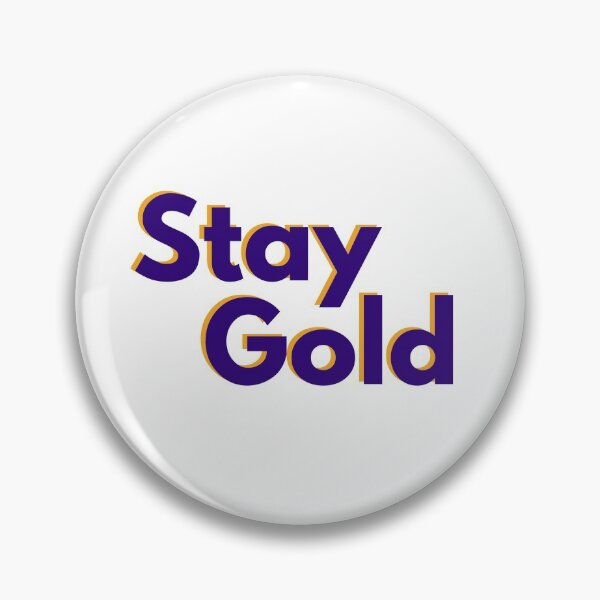 Item preview, Wilfrid Laurier University Stay Gold Golden Hawk Yellow + Purple designed and sold by Everyday Designs.