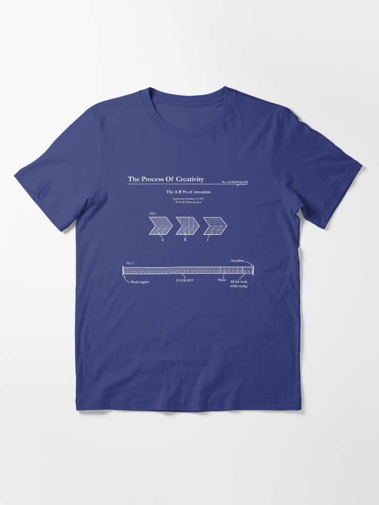 Alternate view of THE PROCRESS OF CREATIVITY Essential T-Shirt