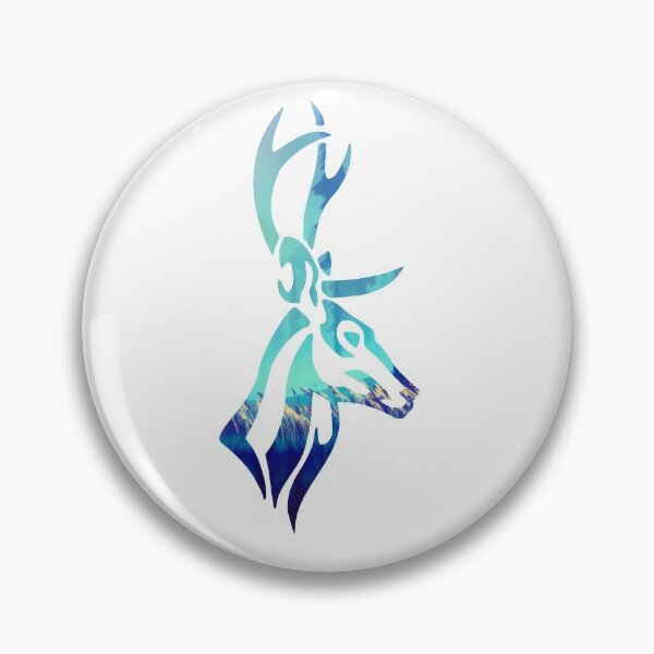 Item preview, tribal deer forest silhouette designed and sold by sami123456.