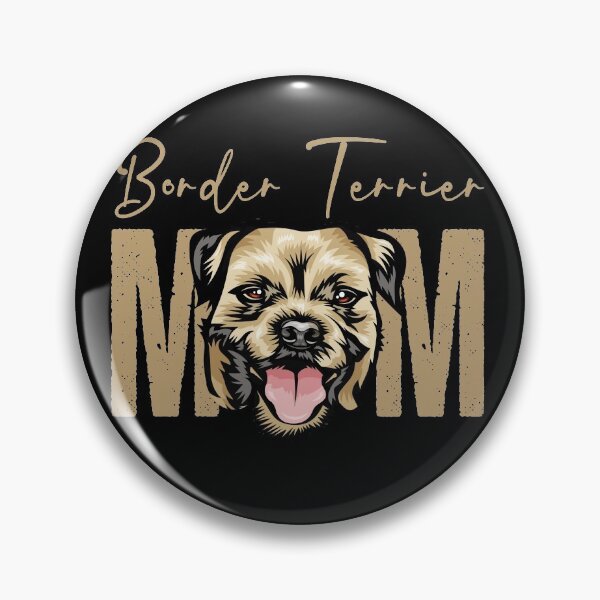 Item preview, Border Terrier Mom, Dog Mom Shirt, Gift idea for Border Terrier owner, Slim Fit T-Shirt designed and sold by ayotees.