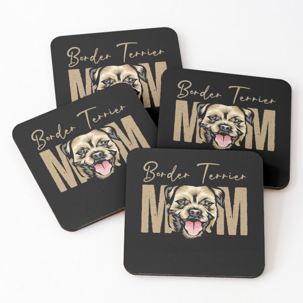 Item preview, Border Terrier Mom, Dog Mom Shirt, Gift idea for Border Terrier owner, Slim Fit T-Shirt designed and sold by ayotees.