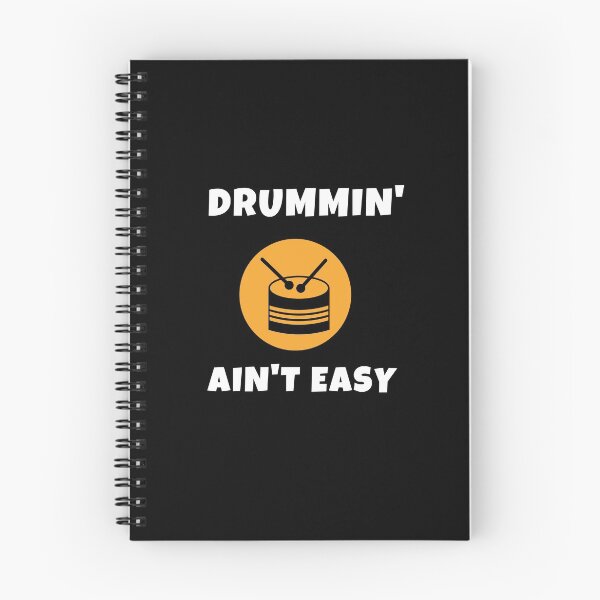 Item preview, Drums Ain't Easy Jazz Music Guitar Funny Musical Song Singing Piano Drummer Cute Gift Sarcastic Happy Fun Inspirational Motivational Birthday Present designed and sold by EpsilonEridani.