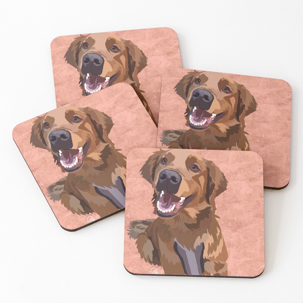 Item preview, Coasters (Set of 4) designed and sold by artisanreader.