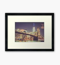 Landmarks Framed Print