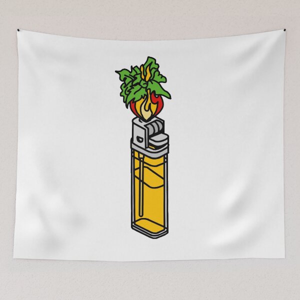 Item preview, Lighting My Weed In The Fire Baby  designed and sold by Shayli Kipnis.