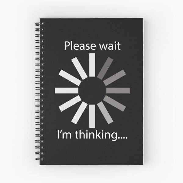 Item preview,  please wait i'm thinking t-shirt designed and sold by karim Najjar.