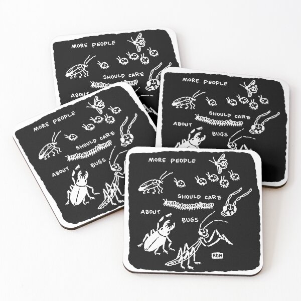 Item preview, Care About Bugs (black) designed and sold by Rhett DelPino-Morgan.