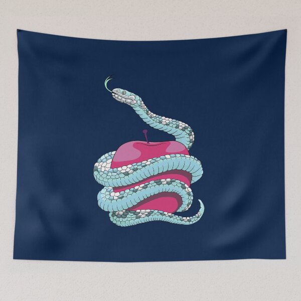 Item preview, Snake And Apple Temptation designed and sold by TMBTM.