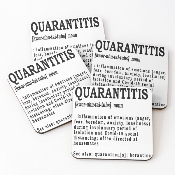 Item preview, Quarantitis - Quarantine Emotional State designed and sold by celtgirlz.