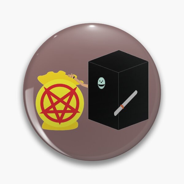 Item preview, Rectangle man and satanic piple designed and sold by Bizarre-Artist.