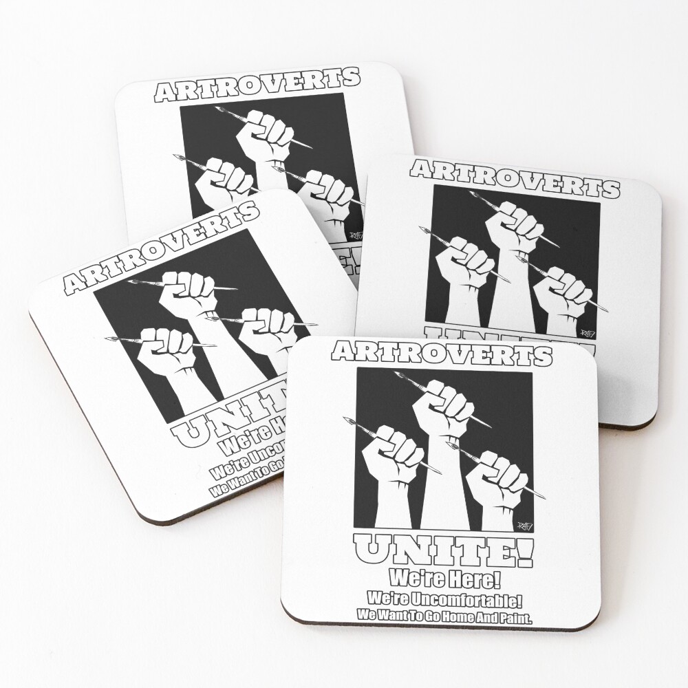 Item preview, Coasters (Set of 4) designed and sold by Rafiwashere.