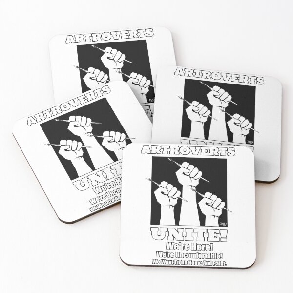 Item preview, ARTROVERTS UNITE! By Rafi Perez designed and sold by Rafiwashere.