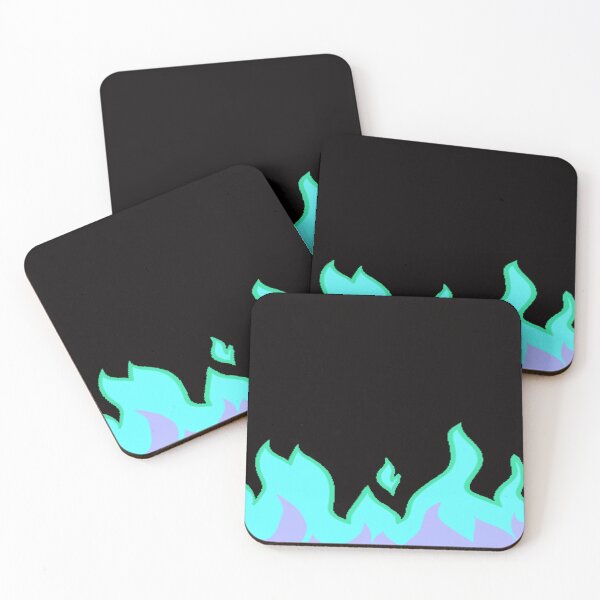 Item preview, Blue Fire with Black Background designed and sold by angelic-acid.