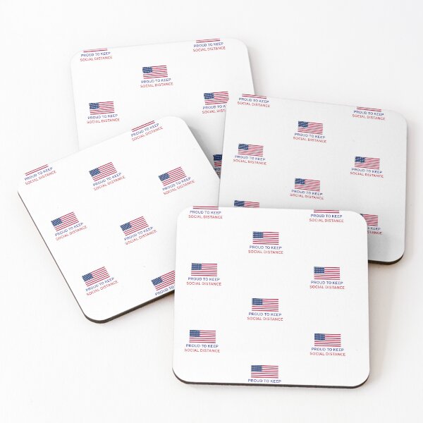 Item preview, PROUD TO KEEP SOCIAL DISTANCE designed and sold by creativeliberty.
