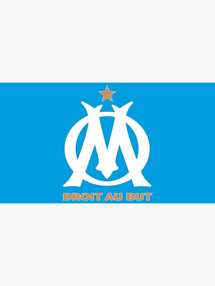 Om Olympique De Marseille Logo Greeting Card By Lucilebrc Redbubble