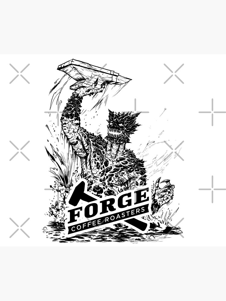 Forge Coffee® Slag Monster Logo Swag by ForgeCoffee