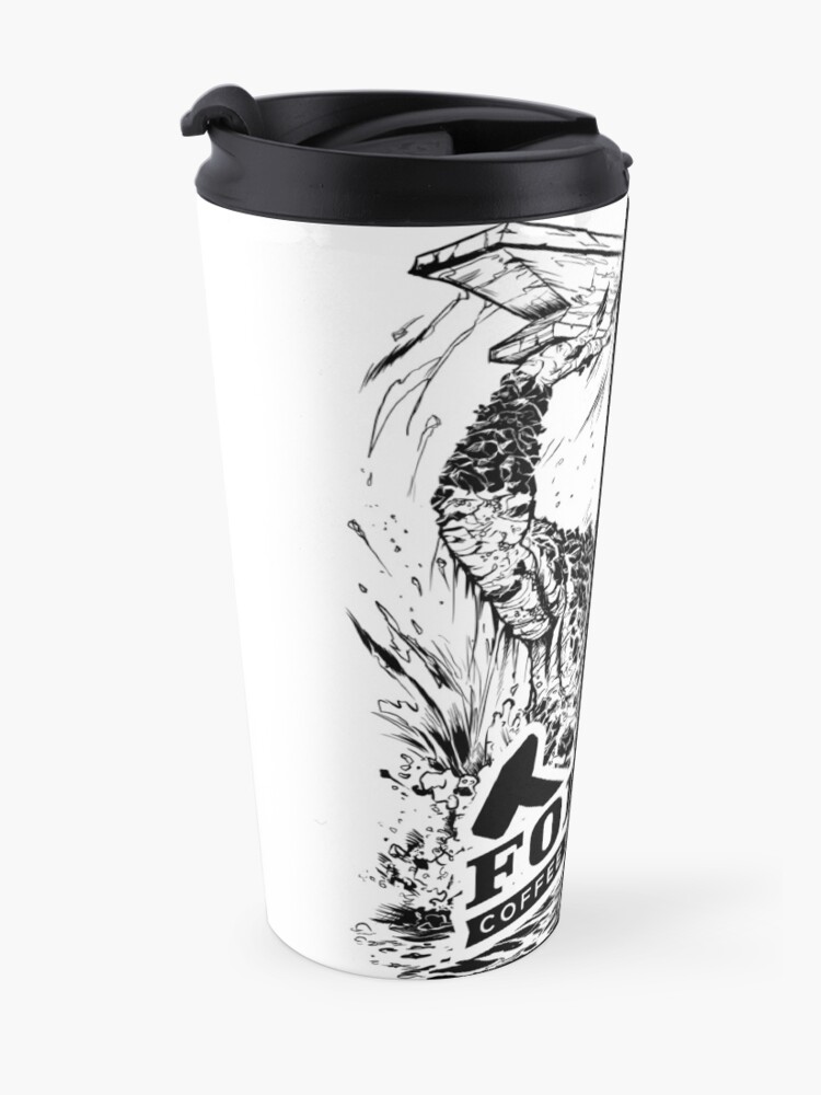 Alternate view of Forge Coffee® Slag Monster Logo Swag Travel Mug