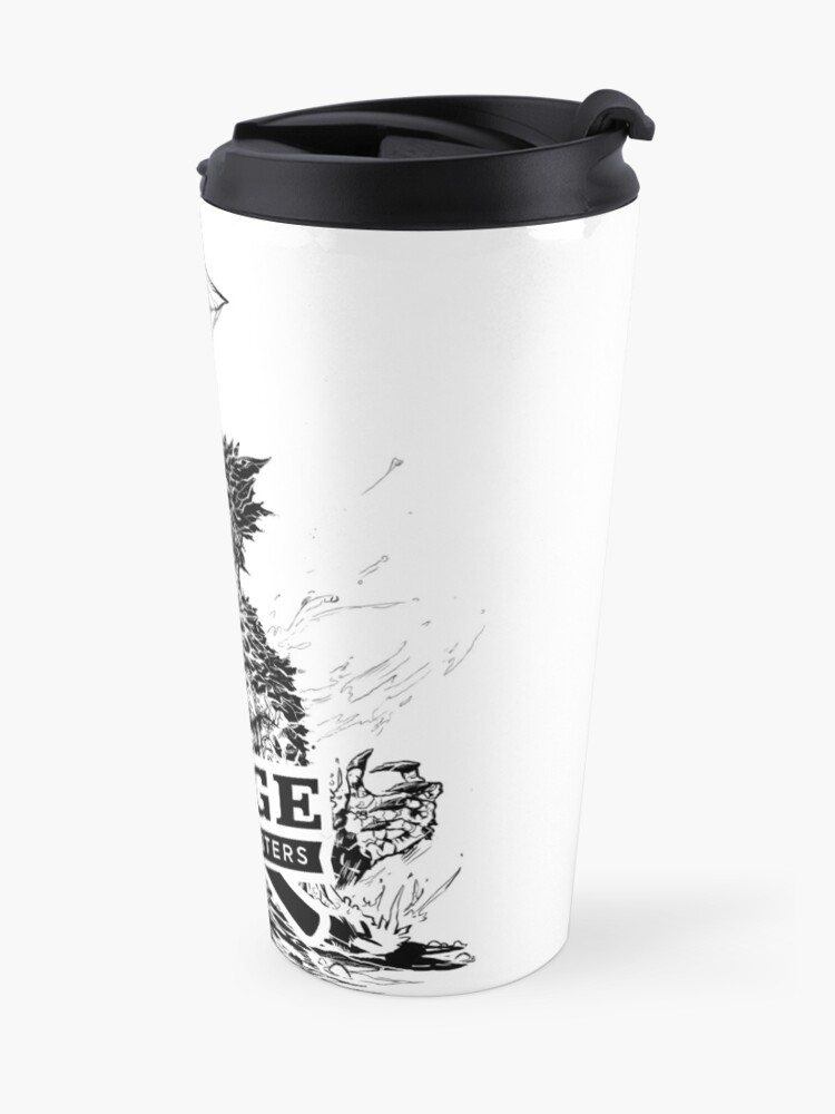 Alternate view of Forge Coffee® Slag Monster Logo Swag Travel Mug