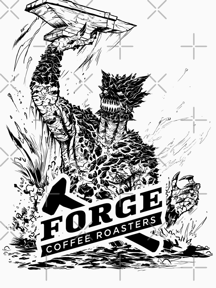 Forge Coffee® Slag Monster Logo Swag by ForgeCoffee