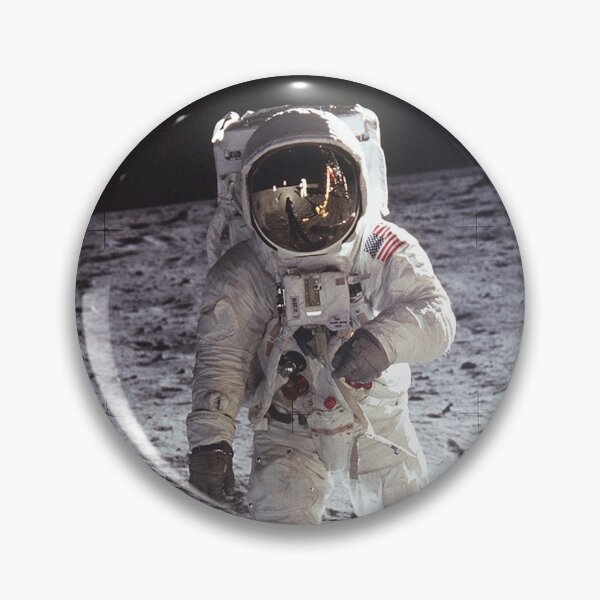 Item preview, NASA Apollo 11 First Man On The Moon Photo designed and sold by Stephen Chambers / The Pop Art Factory.