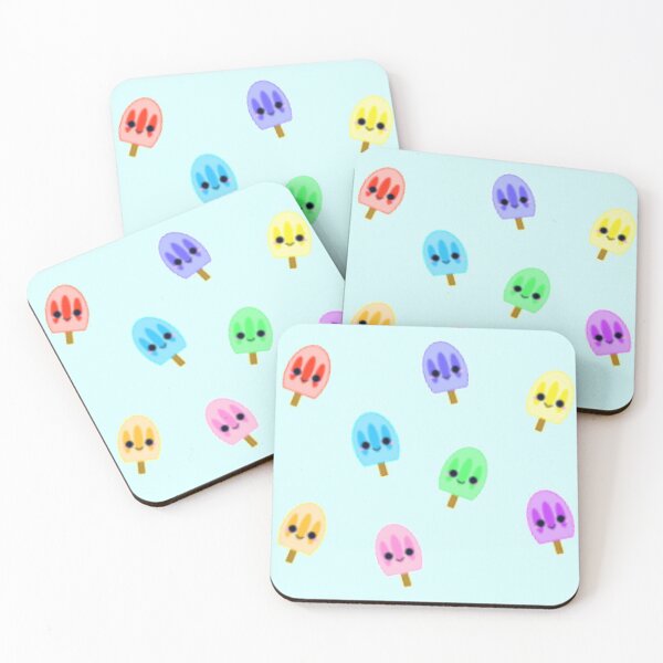 Item preview, Cute Rainbow Popsicles designed and sold by lovebubbles5.