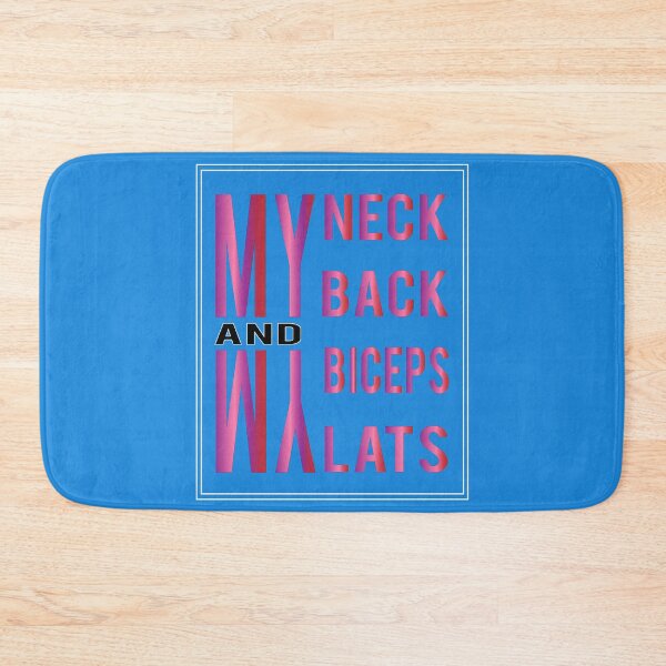 Item preview, My Neck, My Back, My Biceps and My Lats, designed and sold by aghlessan.
