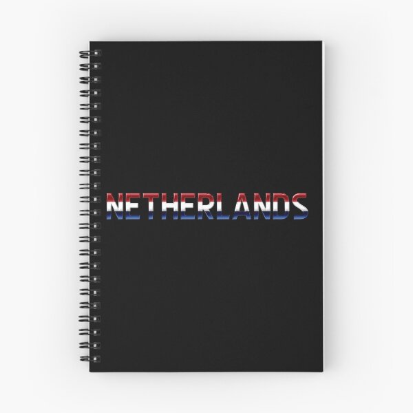 Item preview, Netherlands - Dutch Flag - Metallic Text designed and sold by Graphix.