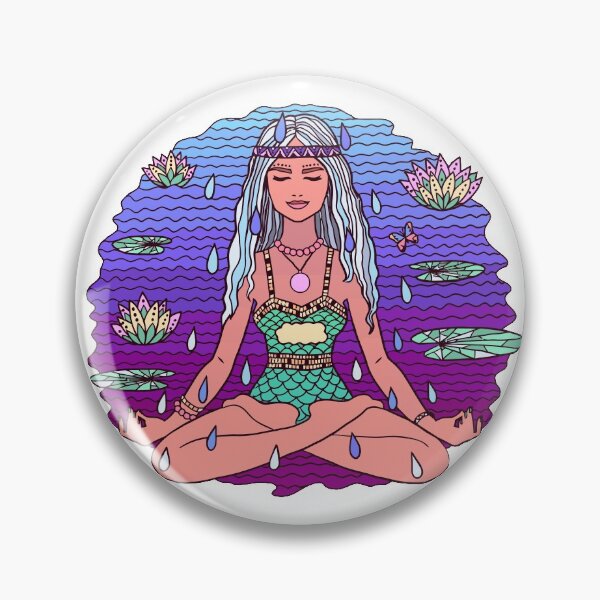 Item preview, Girl meditating designed and sold by Hangrid-Work.