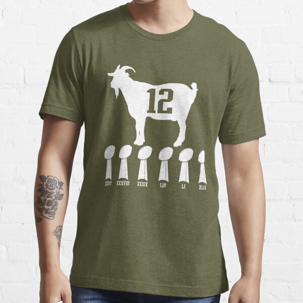 Tom Brady Michigan GOAT T-shirt FREE SHIPPING 