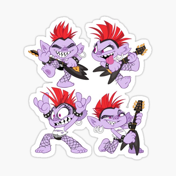 Download Barb Trolls Stickers | Redbubble