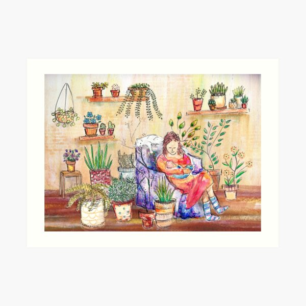 Watch Me Grow Art Print