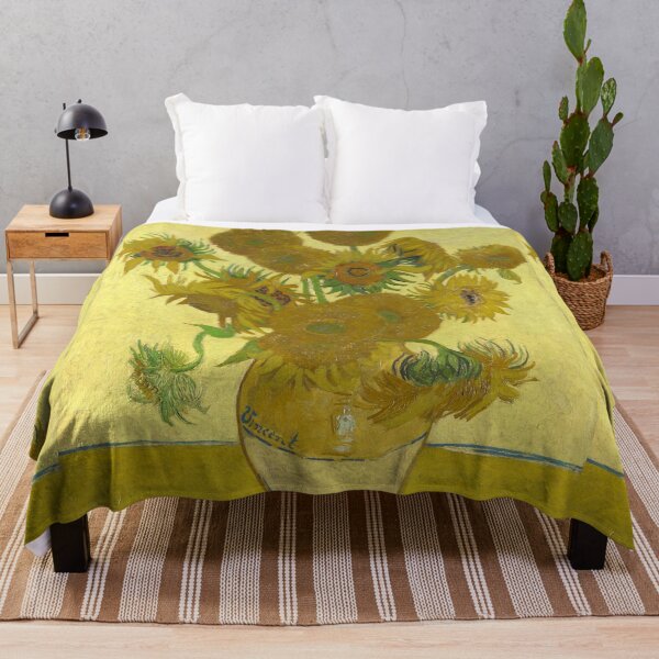 Item preview, Van Gogh Sunflowers Painting Most Famous Fine Art designed and sold by Stephen Chambers / The Pop Art Factory.