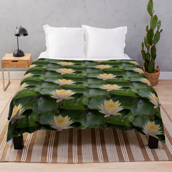 Item preview, Yellow-Peach Waterlily designed and sold by ginawaltersdorf.