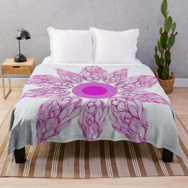Item preview, Magenta Sea Doodle designed and sold by Lois Gardiner.