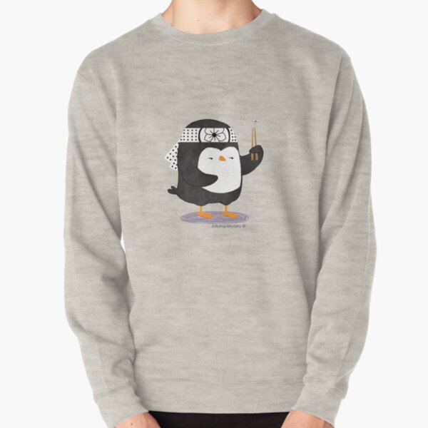 Karate Penguin Pullover Sweatshirt