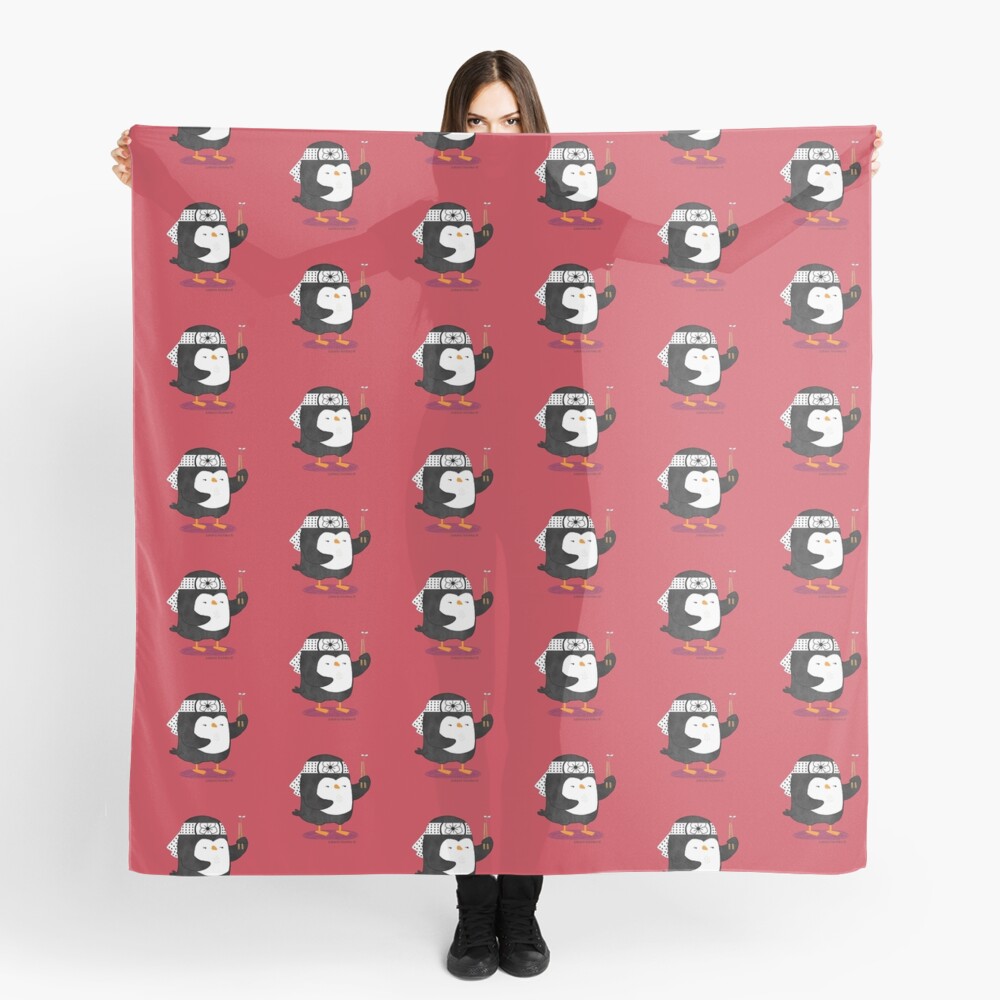Karate Penguin Scarf