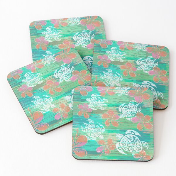 Item preview, Tribal Turtles Collage designed and sold by sunnthreads.