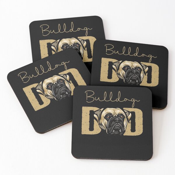 Artikelvorschau, Bulldog Dad, Dog Dad Shirt, Geschenkidee für Bulldog-Besitzer, Slim Fit T-Shirt entworfen und verkauft von ayotees.
