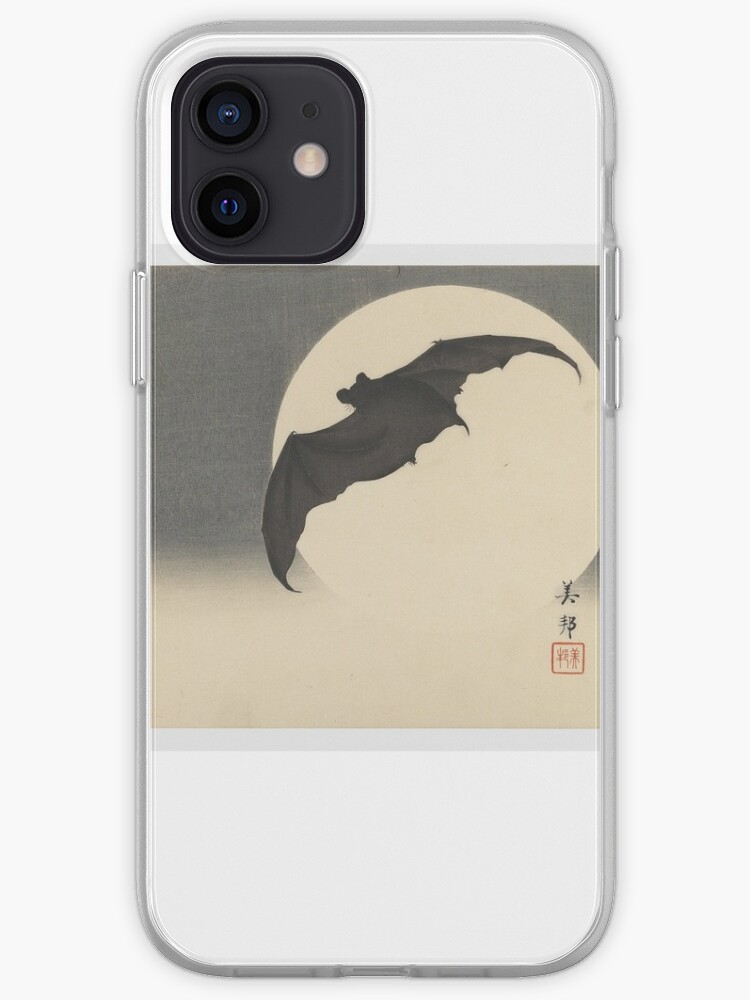 Biho Takashi Bat Top Best Ukiyoe Japanese Woodblock Print Art History Iphone Case By Afloatingworld Redbubble