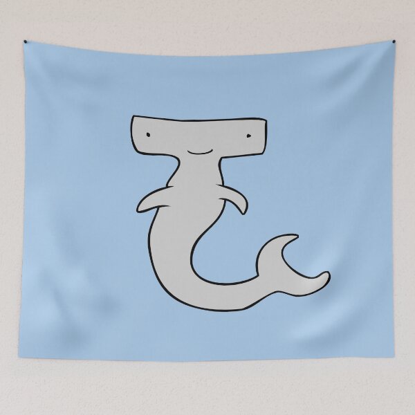Item preview, Cute Hammerhead Shark designed and sold by jezkemp.