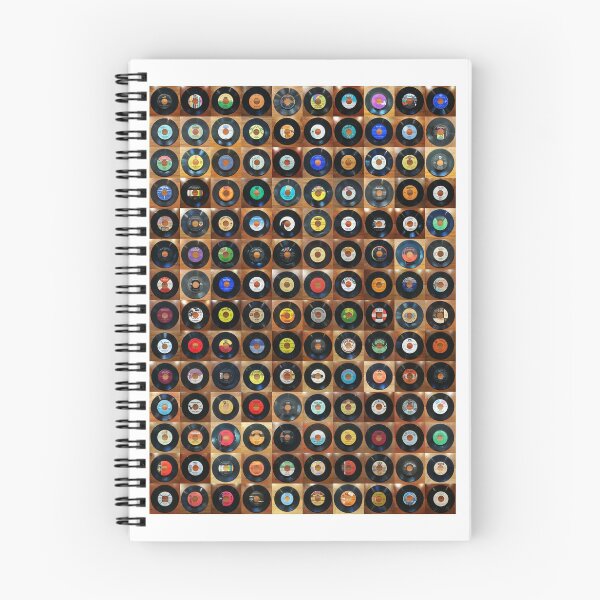 Item preview, Record labels collage print - vintage 45rpm records - Soul and funk designed and sold by soulbrew.