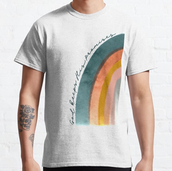 Promises Rainbow // His Timing Series Classic T-Shirt