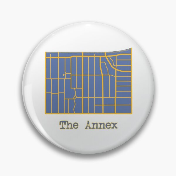 Item preview, The Annex Map designed and sold by TeeOhGraphics.