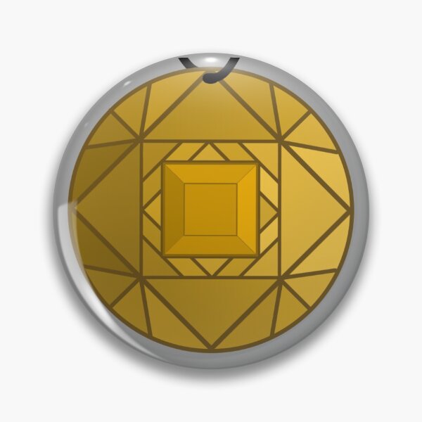 Yellow Amulet Pin