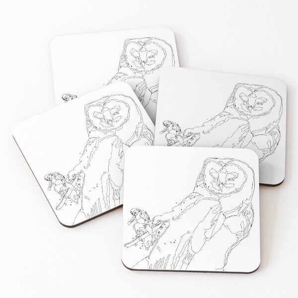 Item preview, Snowboard Owl designed and sold by Curlytale.