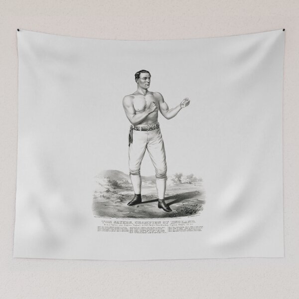 Item preview, Tom Sayers - Champion Prize Fighter of England - 1860 designed and sold by warishellstore.