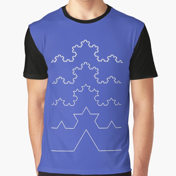 The Koch Curve Graphic T-Shirt