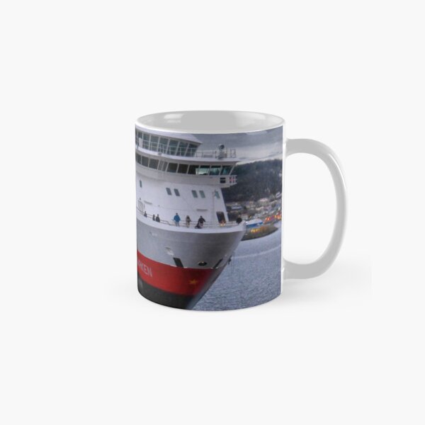 The "Finnmarken" Berthing in Tromso Classic Mug