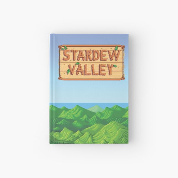 Stardew Valley - Logo and landscape Hardcover Journal